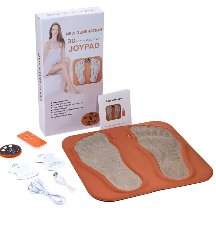3D Smart Foot Massage Pad RF Remote Feet Massager 8 Modes 29 LevelsImprove Blood Circulation Relax Muscles Slim Legs Foot Pad