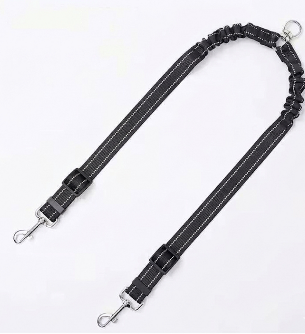 Double-ended tether (with flashlight)