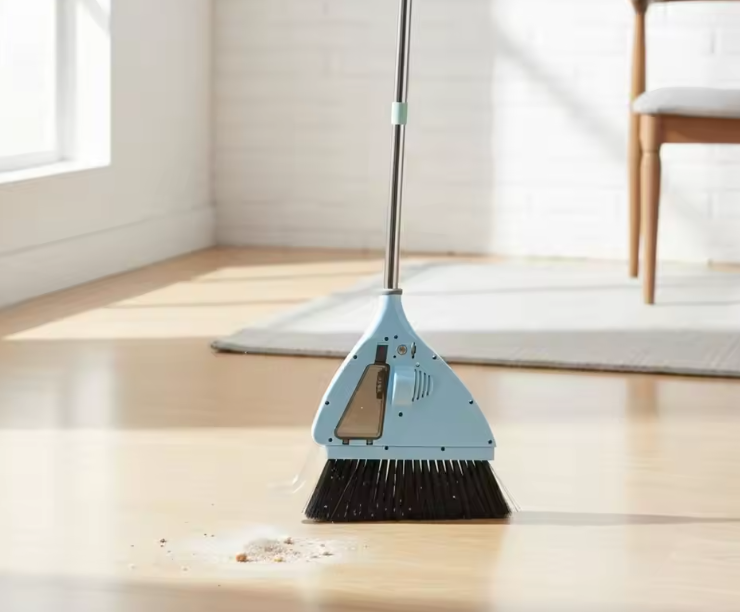 2 in 1 Vacuum Sweeper USB Charging Cordless Vacuum Broom Cleaner for Household Bedroom USB Vacuum Sweeper 2 in 1 Vacuum Broom