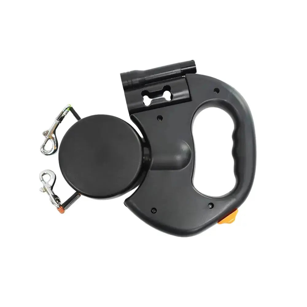 Double-ended tether (with flashlight)